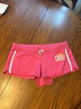 Y2K Old Navy micro mini low rise booty sweat shorts Cali logo lounge M
